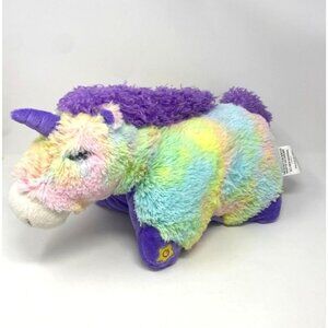 Pillow Pets Glow Pets Unicorn LED Night Light Plush Stuffed Animal Preowned
